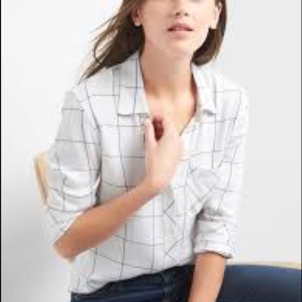 NWT Gap Drapey Shirt